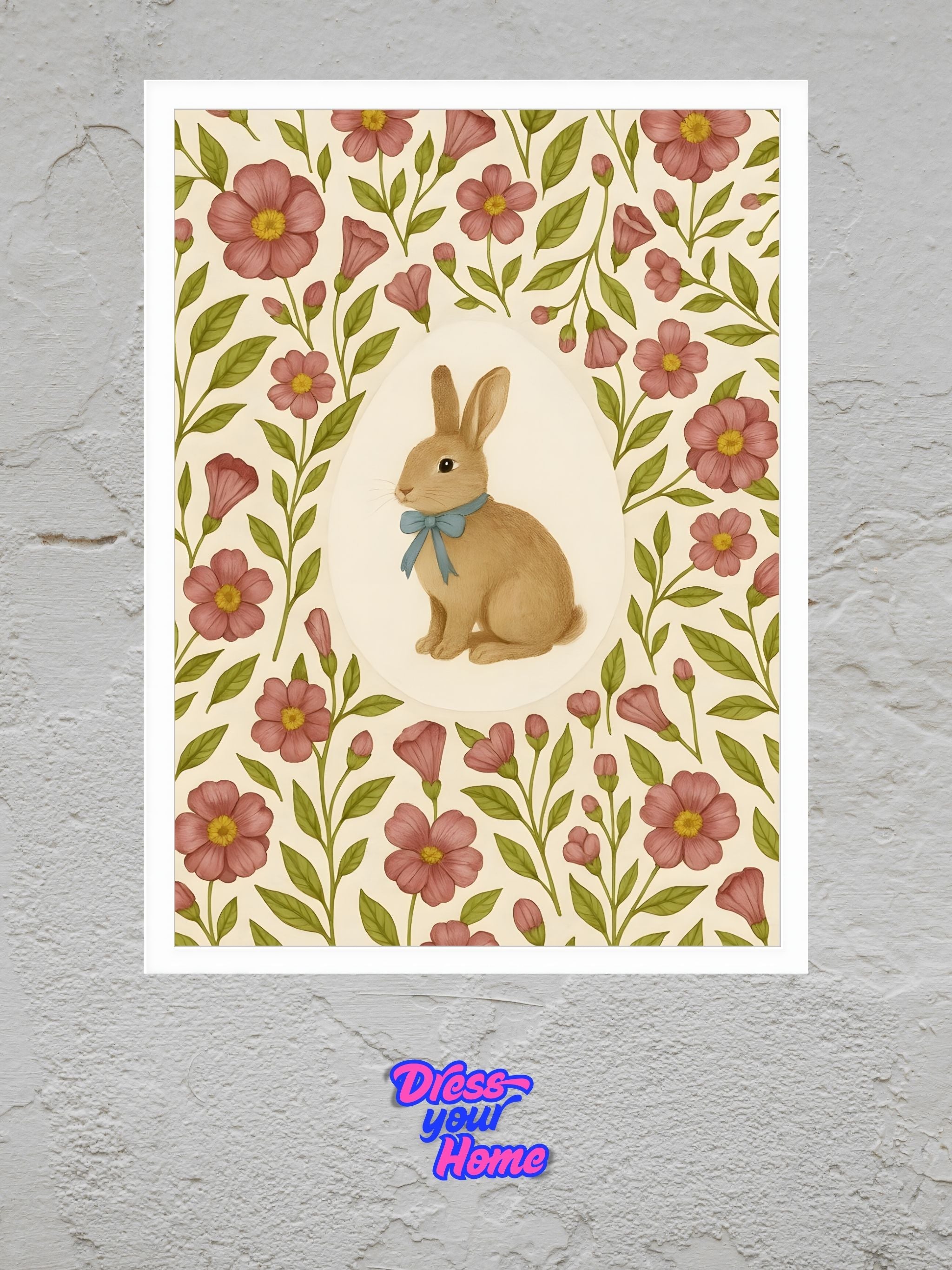 Conejito entre Flores