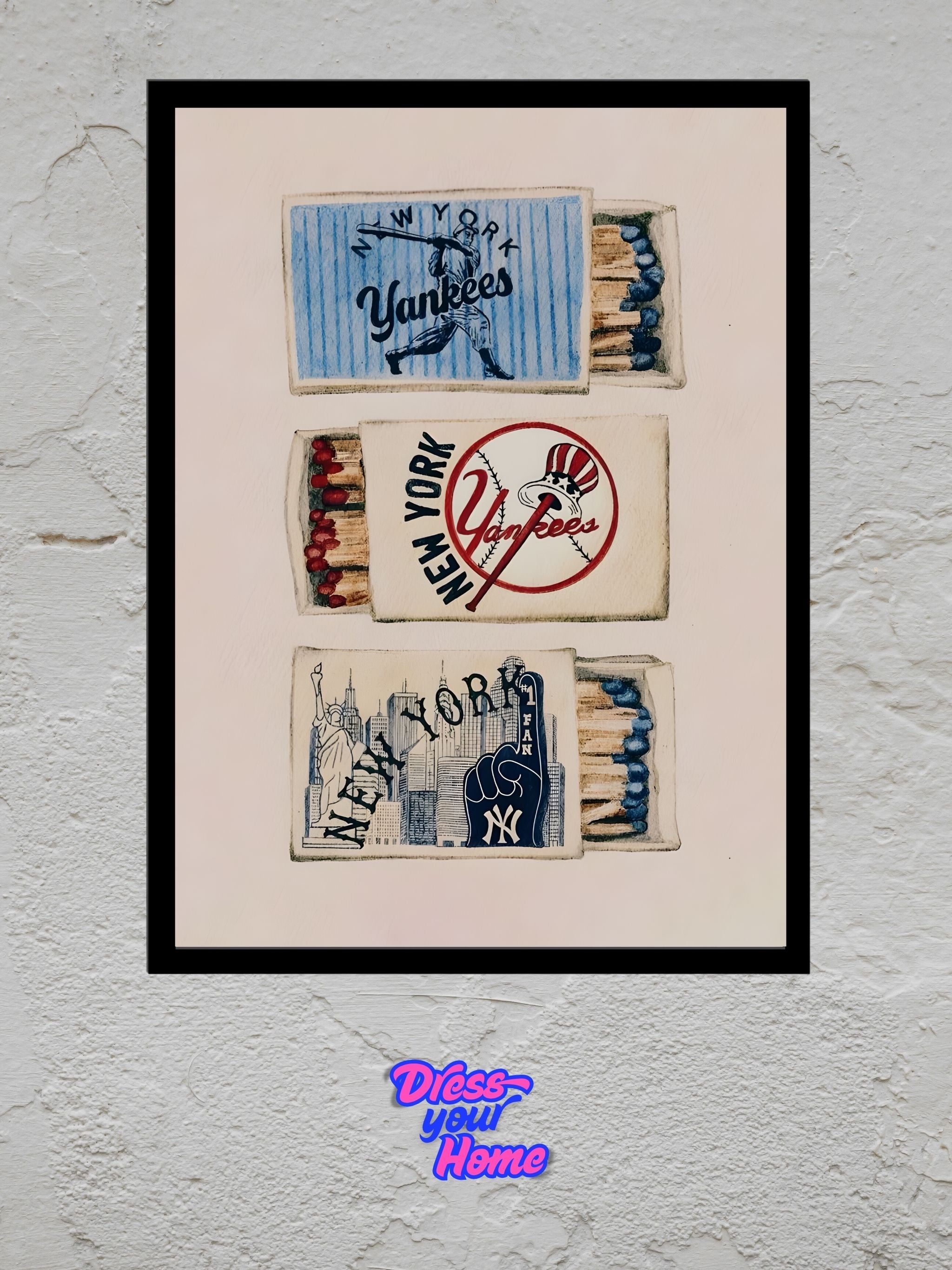Yankees Vintage Matches