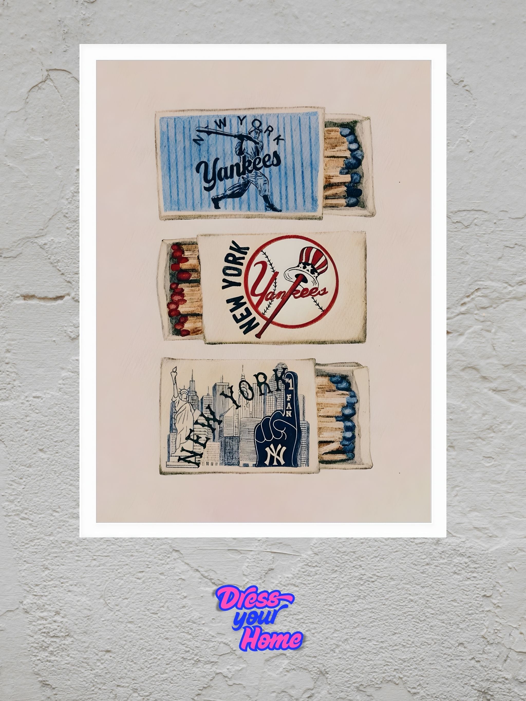 Yankees Vintage Matches