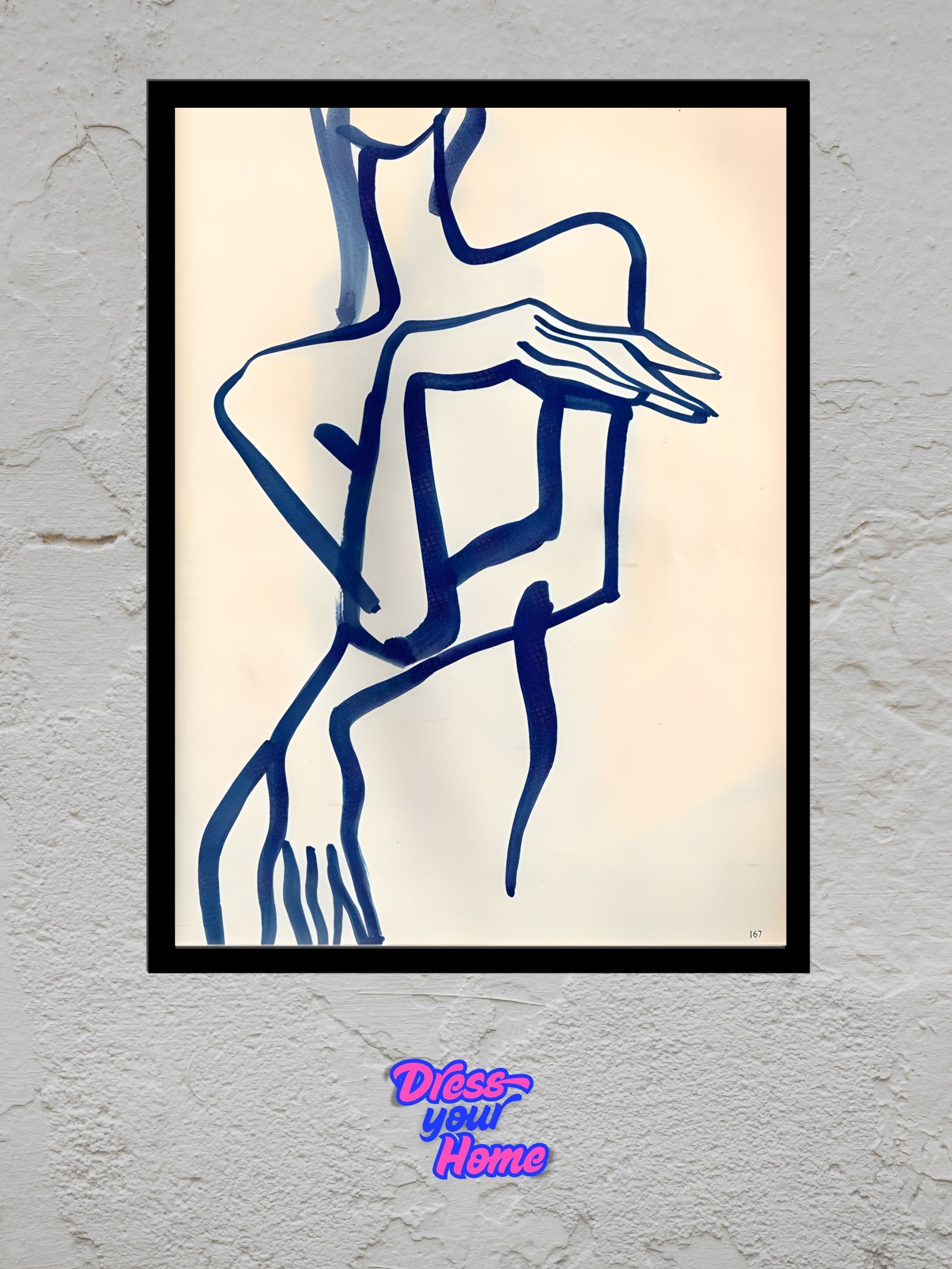 Cuerpo y Línea - Azul