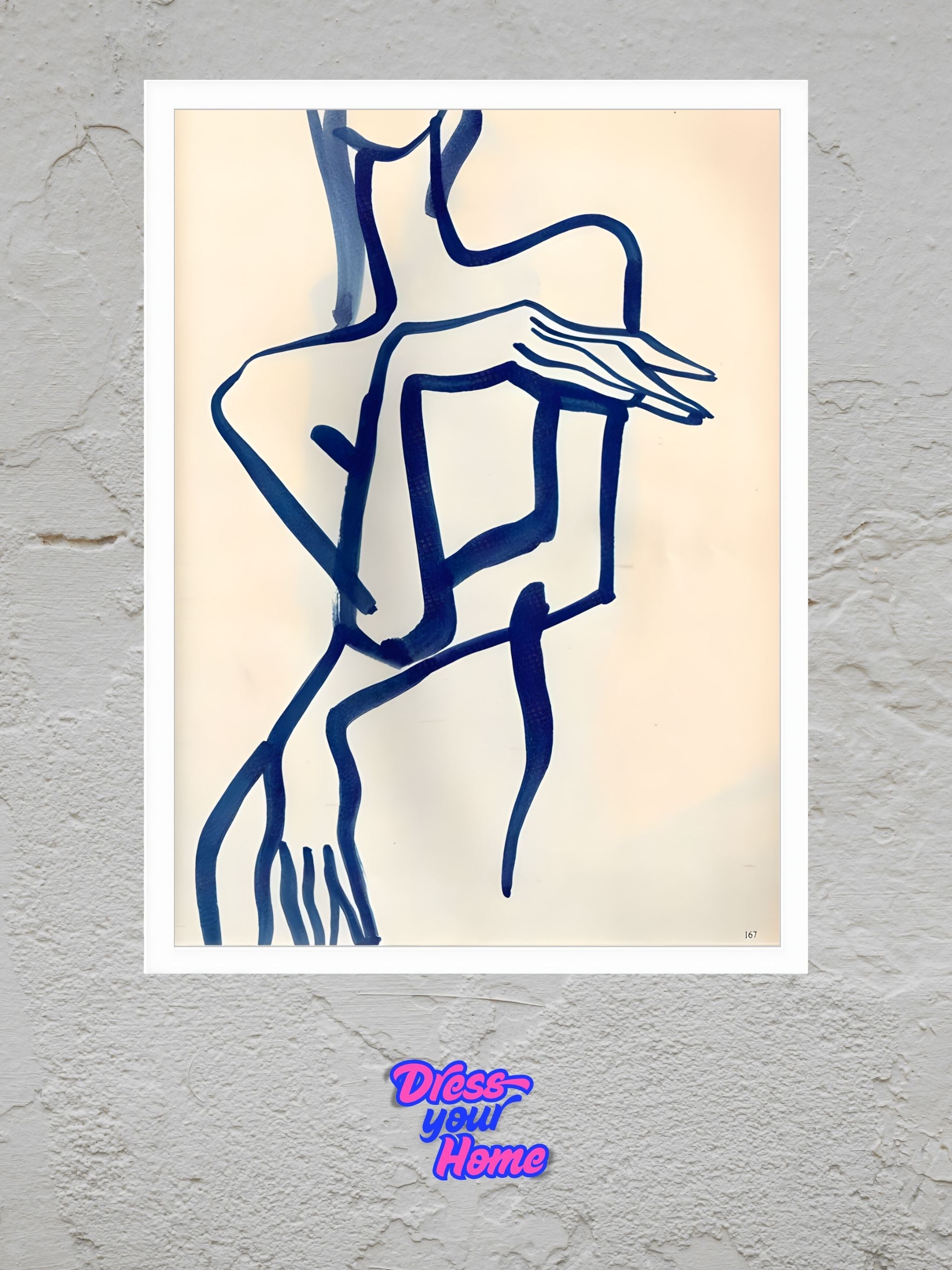 Cuerpo y Línea - Azul