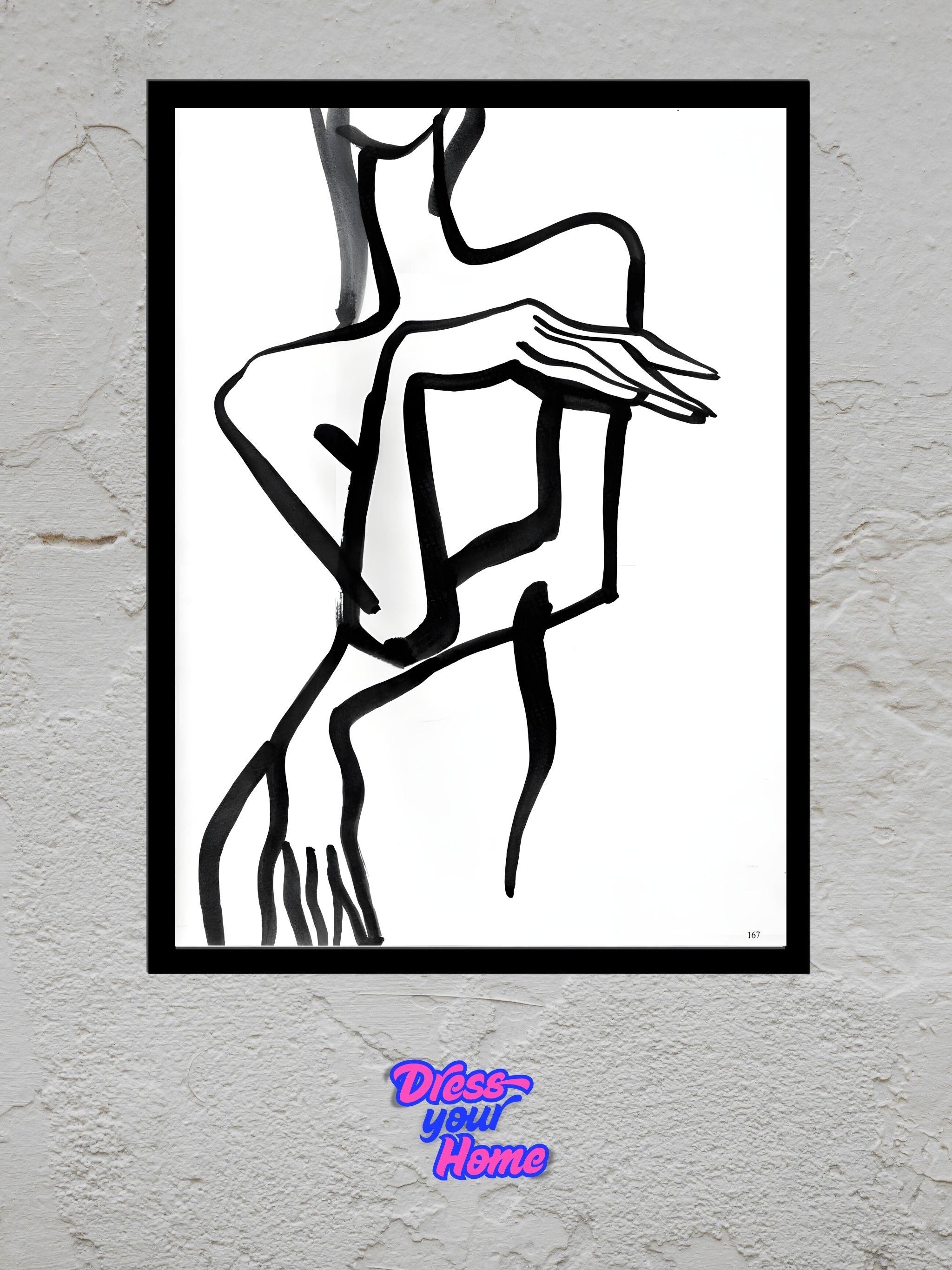 Cuerpo y Línea - Negro