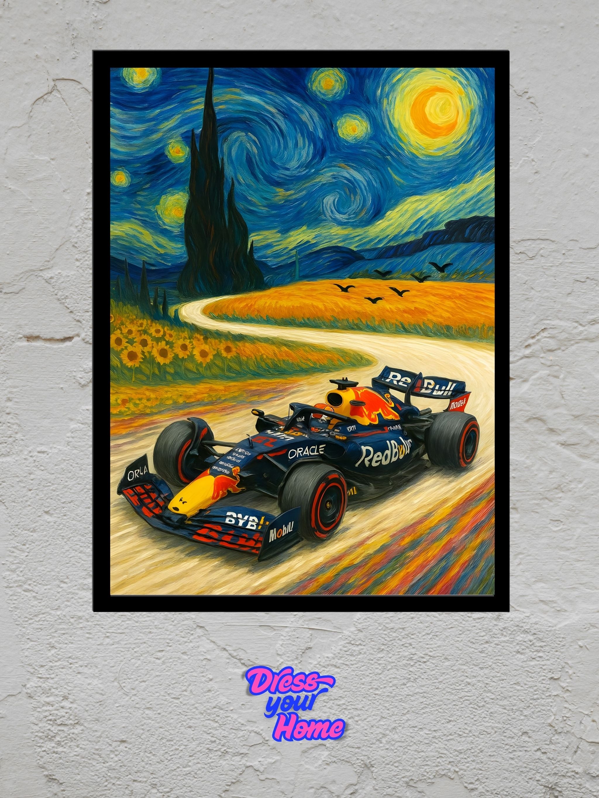 Van Gogh Meets F1 - Redbull