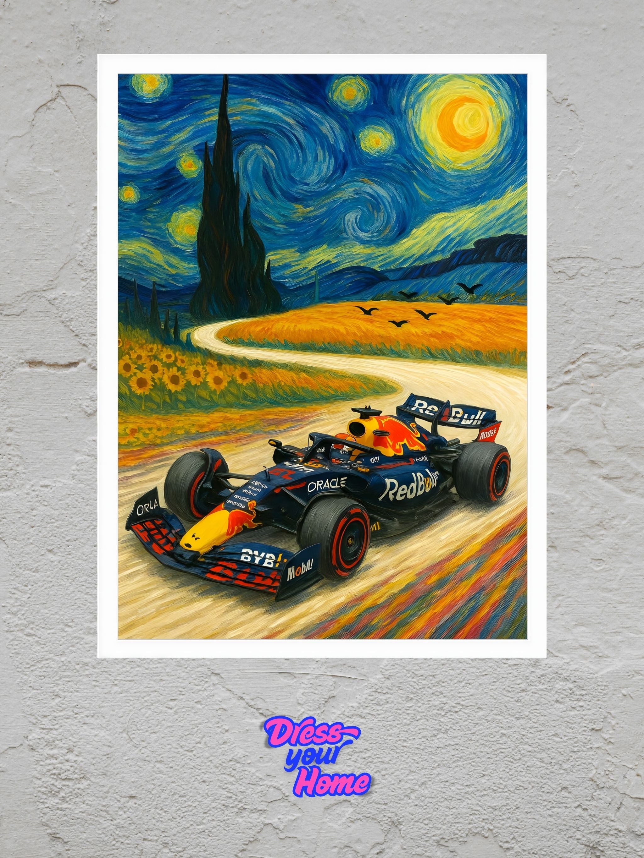 Van Gogh Meets F1 - Redbull